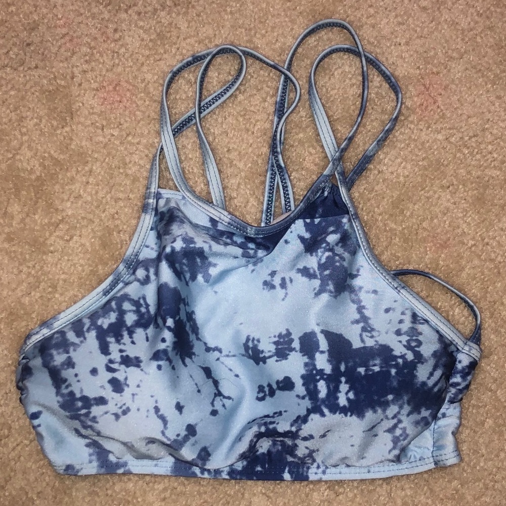 Tie dye bikini top